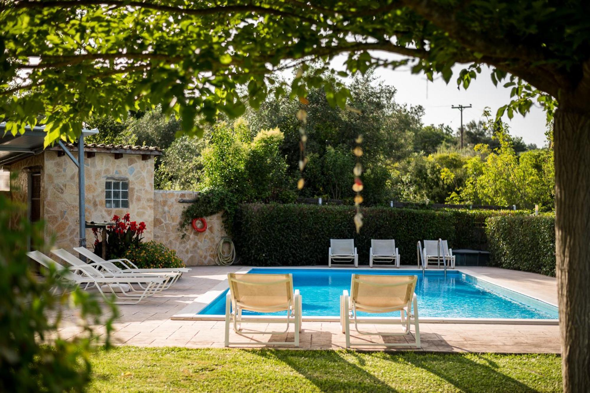 Villa Nefeli With Private Pool By Konnect Дасія Екстер'єр фото